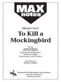 To Kill a Mockingbird (MAXNotes Literature Guides)