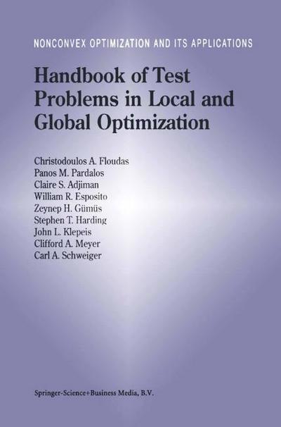 Handbook of Test Problems in Local and Global Optimization