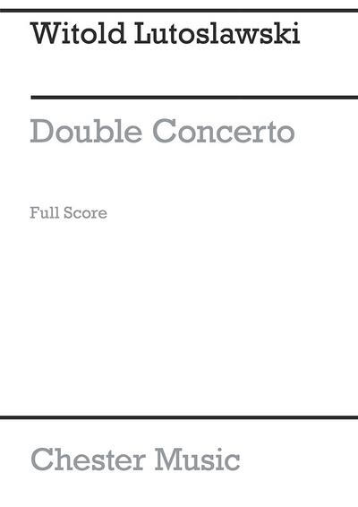 Double Concertofor oboe, harp and orchestra