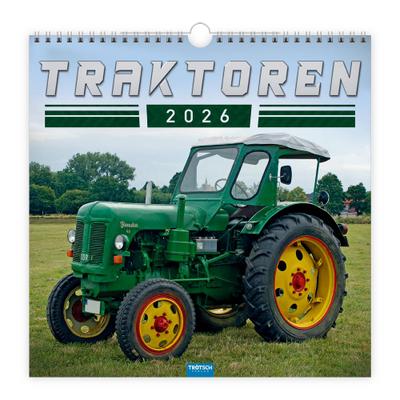 Trötsch Technikkalender Traktoren 2026