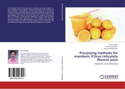 Processing methods for mandarin (Citrus reticulata Blanco) juice