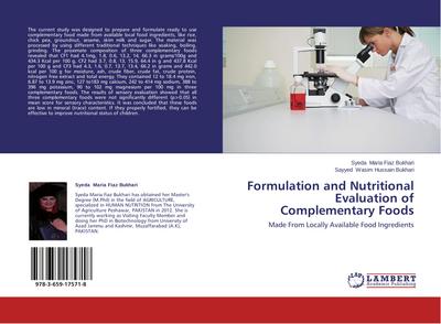 Formulation and Nutritional Evaluation of Complementary Foods