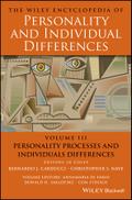 The Wiley Encyclopedia of Personality and Individual Differences, Volume 3, Personality Processes and Individuals Differences