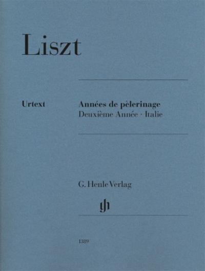 Franz Liszt - Années de pèlerinage, Deuxième Année - Italie