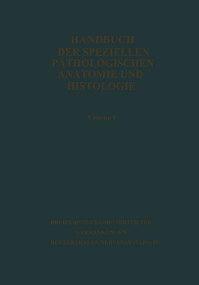 Handbuch der speziellen pathologischen Anatomie und Histologie
