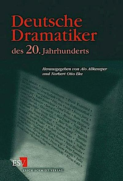 Deutsche Dramatiker des 20. Jahrhunderts