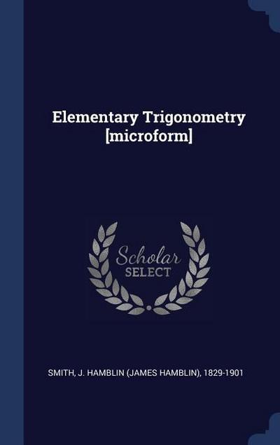 ELEM TRIGONOMETRY MICROFORM