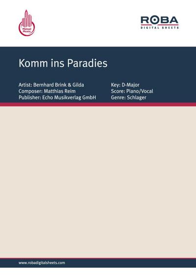 Komm ins Paradies