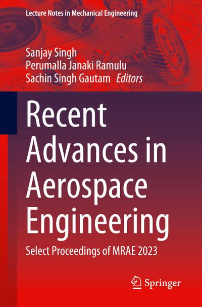 Recent Advances in Aerospace Engineering