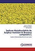 Sodium Metabisulphite As Sulphur Fertilizer In Brassica campestris L