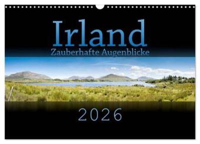 Irland - Zauberhafte Augenblicke (Wandkalender 2026 DIN A3 quer), CALVENDO Monatskalender