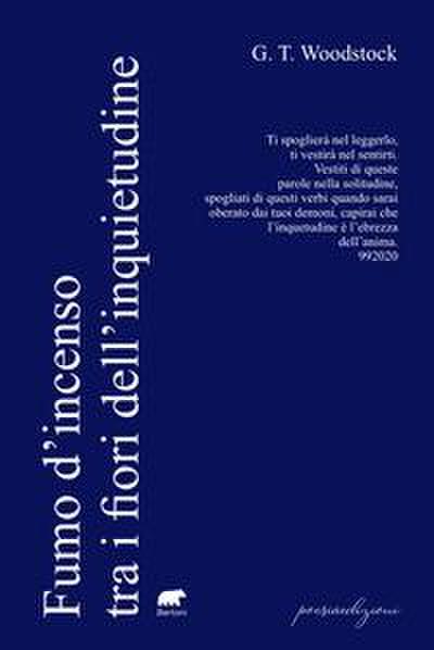 Fumo d’incenso tra i fiori dell’inquietudine
