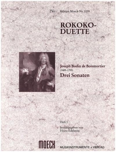 3 Sonatenfür 2 Violoncelli (Gamben, Fideln)