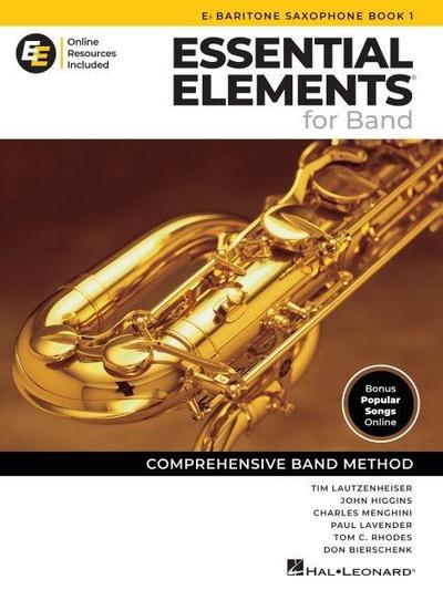 Essential Elements for Band - Eb Baritone Sax Book 1 with Online Resources