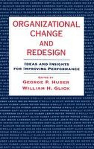 Organizational Change and Redesign