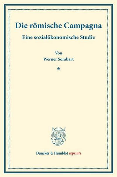 Die römische Campagna.