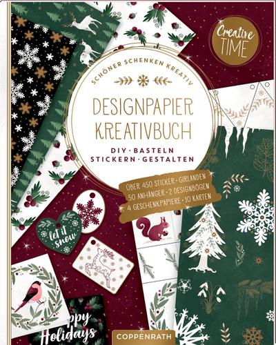 Designpapier-Kreativbuch Magic Winter