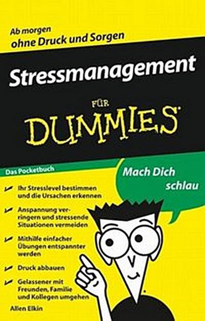 Stressmanagement f r Dummies Das Pocketbuch