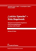 ’Leichte Sprache’ - Kein Regelwerk