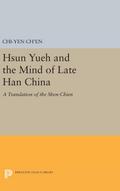 Hsun Yueh and the Mind of Late Han China