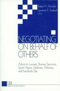 Negotiating on Behalf of Others