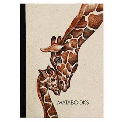 Steifbroschur Dahara A6 "Giraffes love"