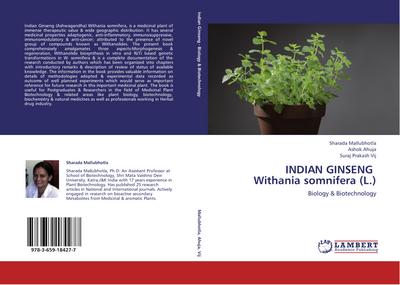 INDIAN GINSENG   Withania somnifera (L.)