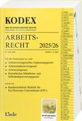KODEX Arbeitsrecht 2025/26