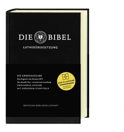 Lutherbibel revidiert 2017 - Großausgabe