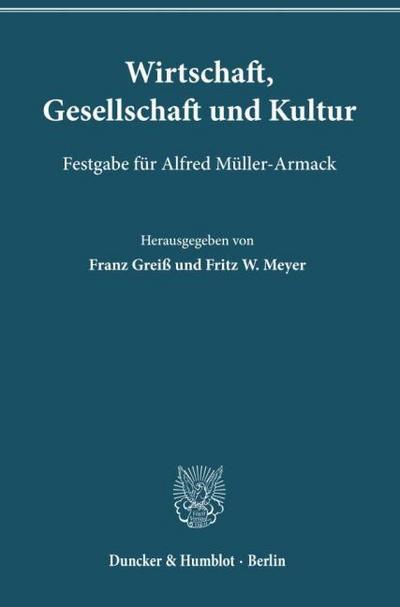 Wirtschaft, Gesellschaft und Kultur