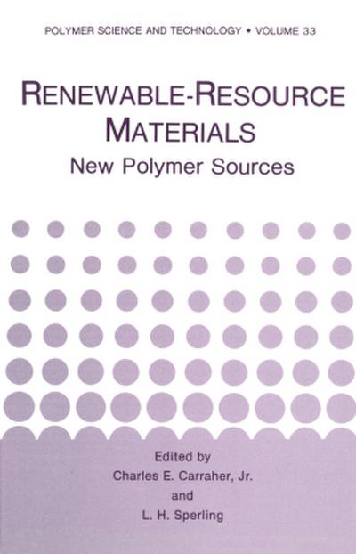 Renewable-Resource Materials