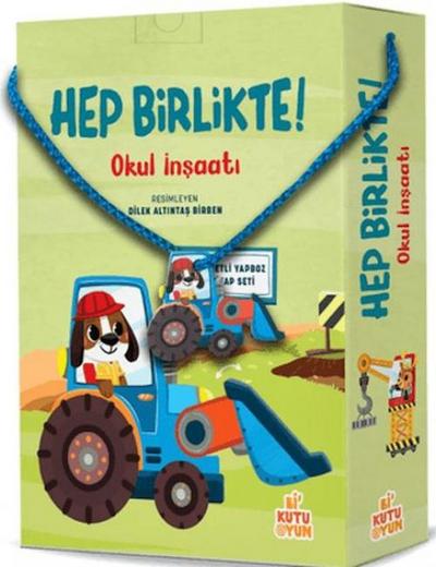 Hep Birlikte - Okul Insaati Kitap ve Oyun Seti
