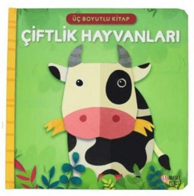 Üc Boyutlu Kitap - Ciftlik Hayvanlari Ciltli