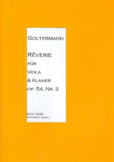 Reverie op.54,3 für Violaund Klavier