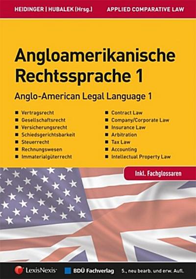 Angloamerikanische Rechtssprache. Bd.1
