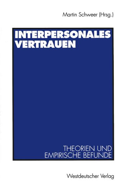 Interpersonales Vertrauen