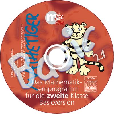 Mathetiger Basic 2 Version 2.0. CD-ROM. Bayern: 6 Übungen aus der CD-ROM Mathetiger 1/2 Homeversion. 2. Schuljahr