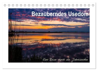 Bezauberndes Usedom (Tischkalender 2024 DIN A5 quer), CALVENDO Monatskalender