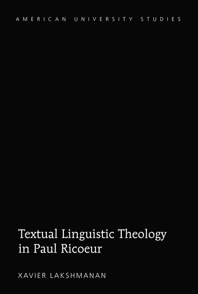 Textual Linguistic Theology in Paul RicA ur