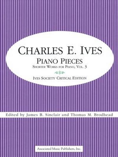 Piano Pieces: Shorter Works for Piano - Volume 3