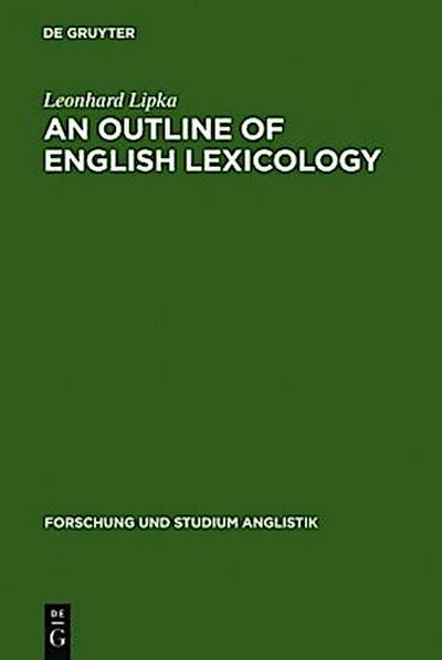 An Outline of English Lexicology