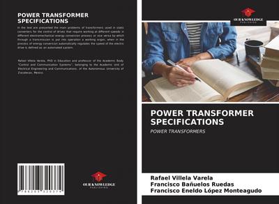 POWER TRANSFORMER SPECIFICATIONS