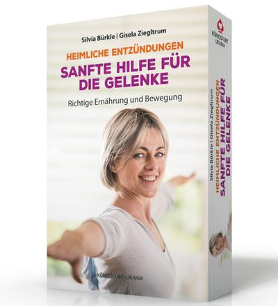 Heimliche Entzündungen - Sanfte Hilfe für die Gelenke. Richtige Ernährung und Bewegung: Set mit Buch und Karten