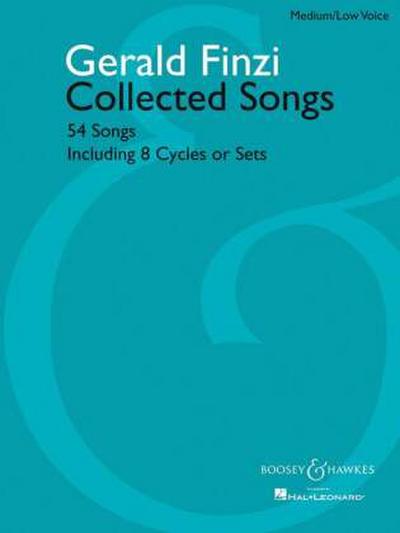 Collected Songs, mittlere/tiefe Stimme u. Klavier