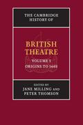 The Cambridge History of British Theatre