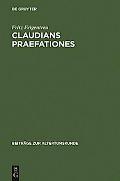 Claudians praefationes