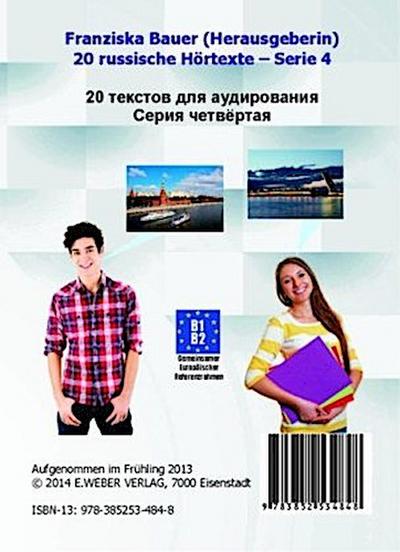 20 russische Hörtexte - Serie 4, 1 Audio-CD