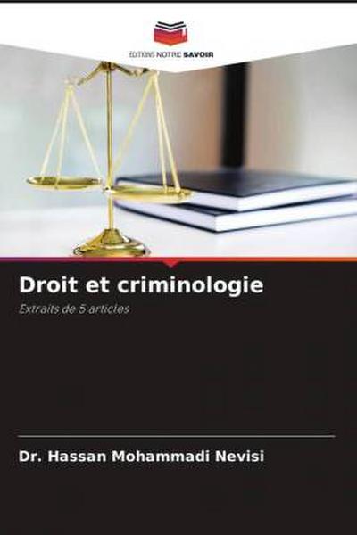 Droit et criminologie