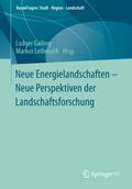 Neue Energielandschaften -  Neue Perspektiven der Landschaftsforschung