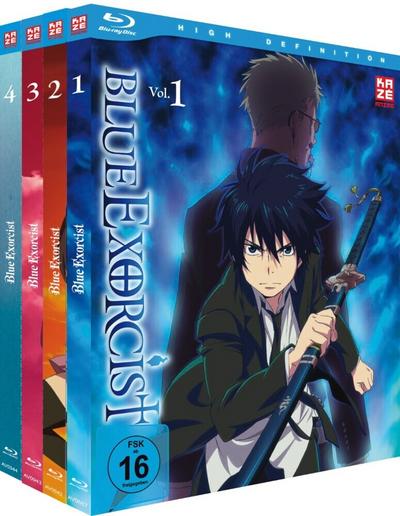Blue Exorcist - Staffel #1 (BR) 4Disc Gesamtausgabe